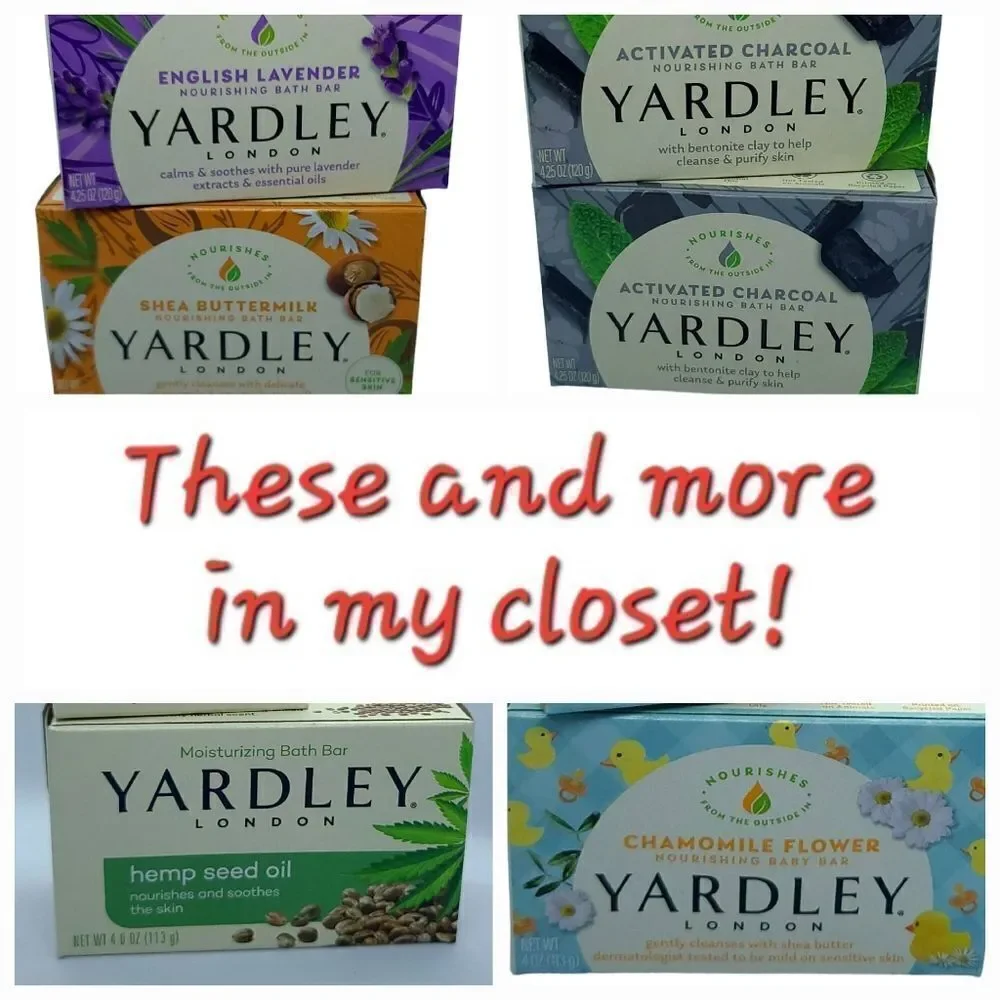 BABY Bath Bar 2-Pack YARDLEY LONDON Chamomile Blossom Nourishing Sensitive  NWT